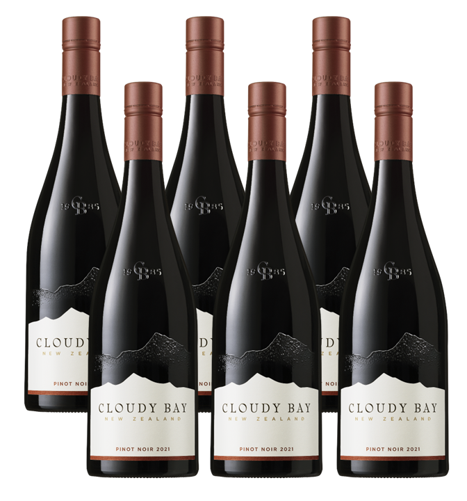 CLOUDY BAY PINOT NOIR 2023 - 750ML (6 BOTTLES CAS E OFFER)