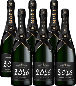 MOET & CHANDON GRAND VINTAGE 2016 - 750ML (6 BOTTLES CASE OFFER)