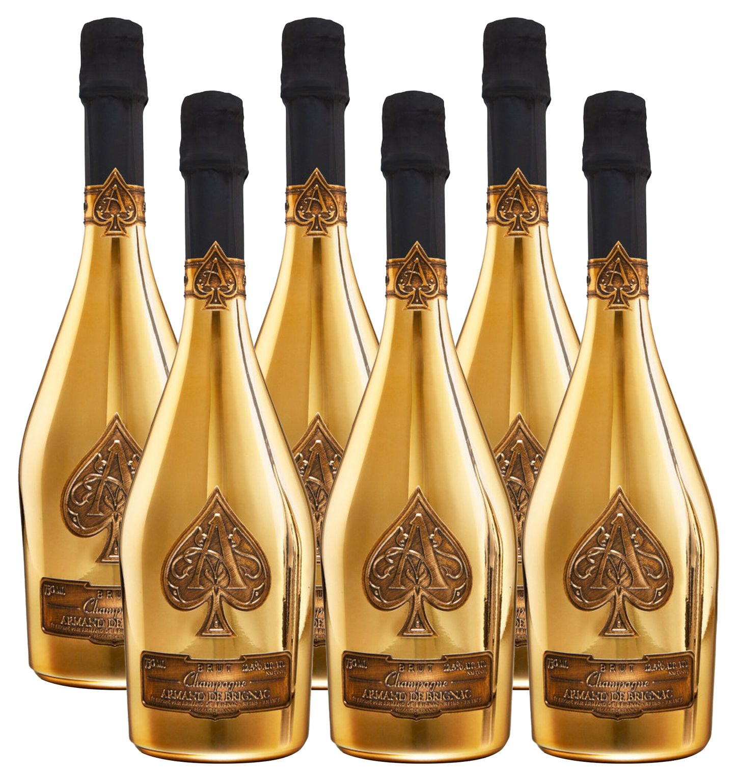 ARMAND DE BRIGNAC BRUT GOLD - 750ML (6 BOTTLES CASE OFFER)