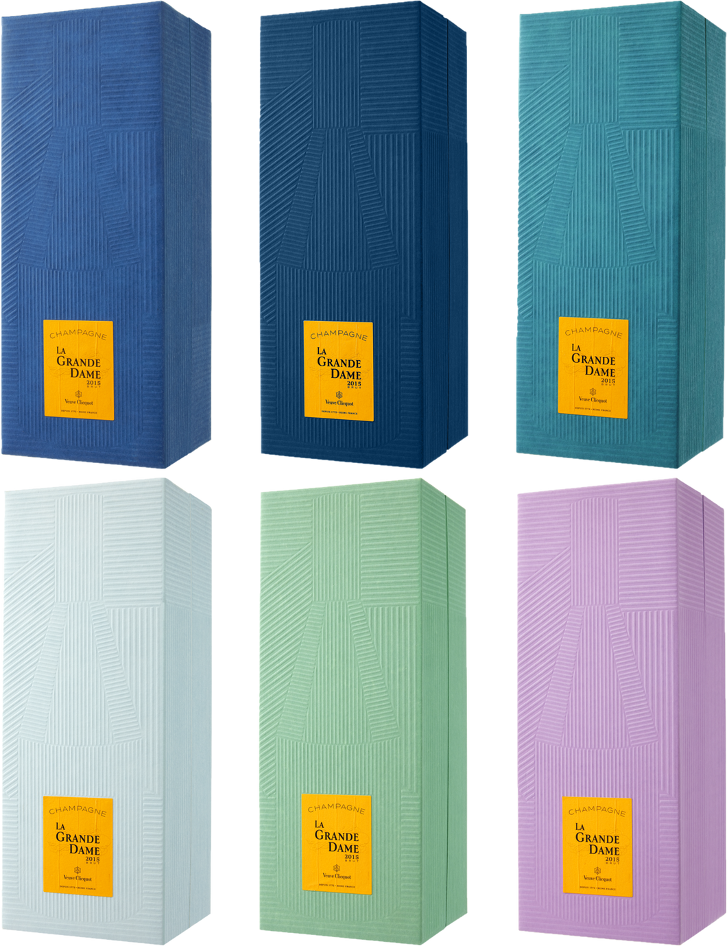 VEUVE CLICQOUT LA GRANDE DAME 2015 GB - 750ML (6 BOTTLES CASE OFFER_ALL COLOR EACH)
