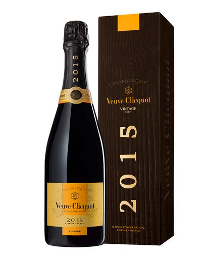 VEUVE CLICQUOT VINTAGE 2015 GB - 750ML (6 BOTTLES CASE OFFER)