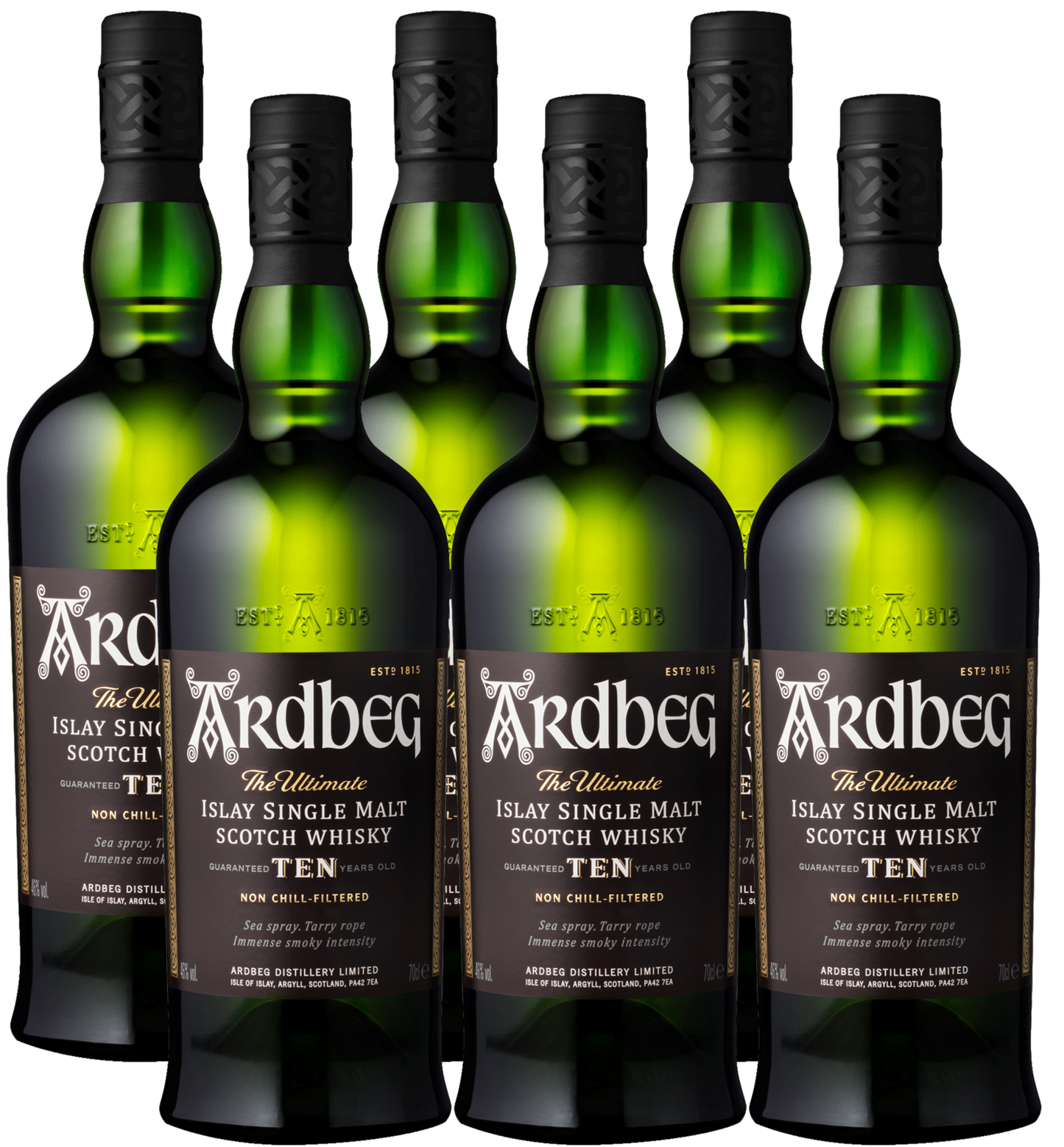 ARDBEG 10 YEARS OLD GB - 700ML (6 BOTTLES CASE OFFER)