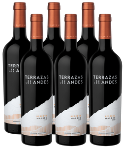 TERRAZAS RESERVA MALBEC 2022 - 750ML (6 BOTTLES CASE OFFER)