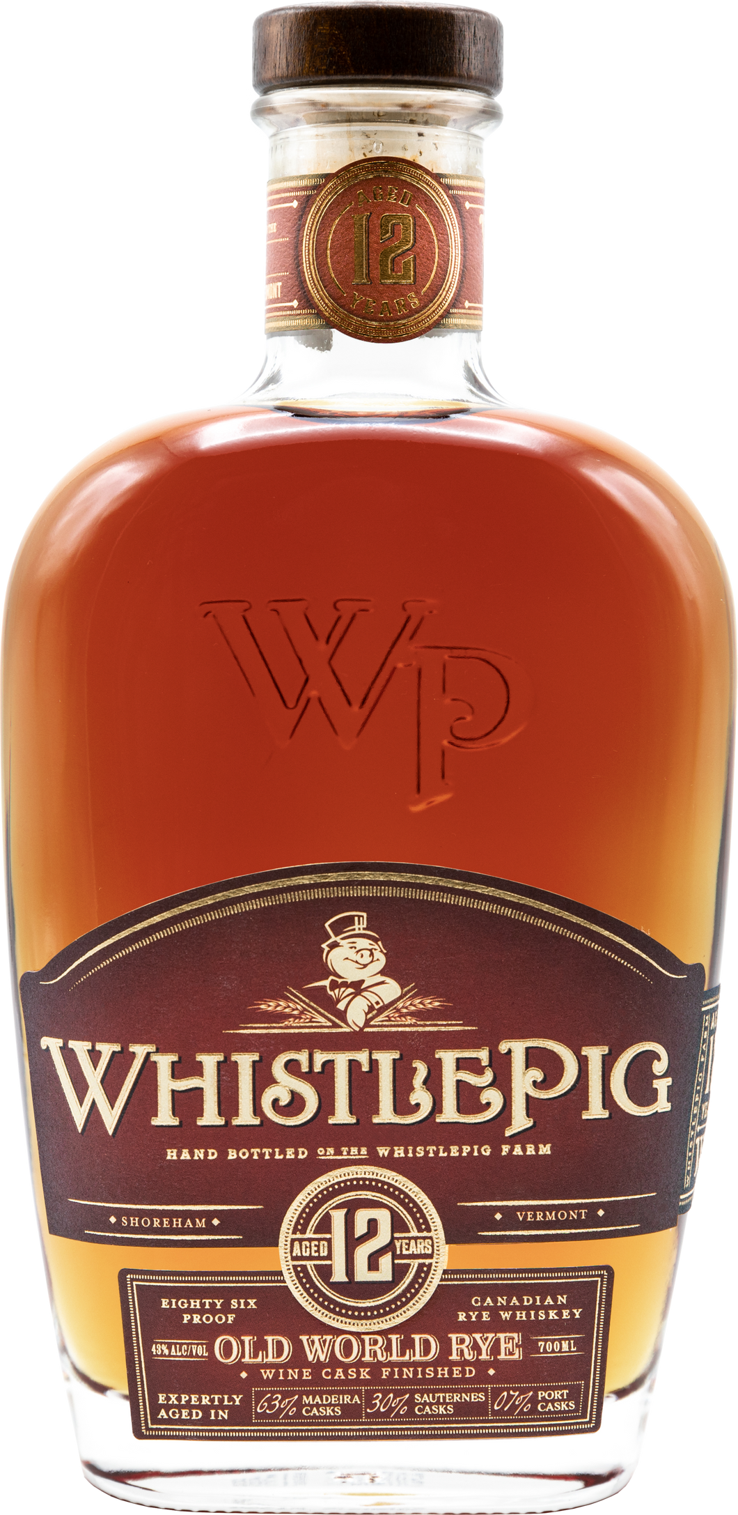 WHISTLEPIG 12 YEAR OLD GB - 700ML